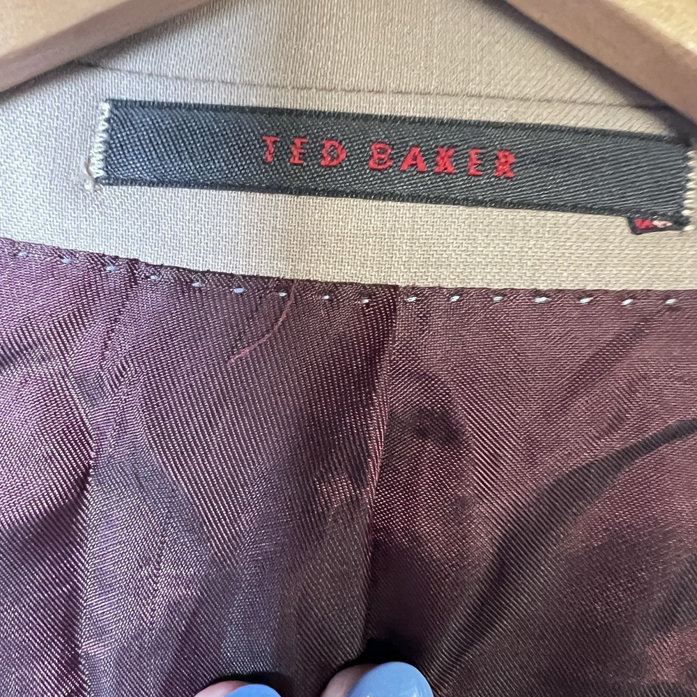 Ted Baker Blazer Jacket Sport Coat Mens 46R Endurance Wool Preppy Classic - Picture 6 of 10